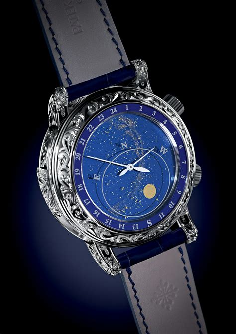 patek philippe moon positioning.